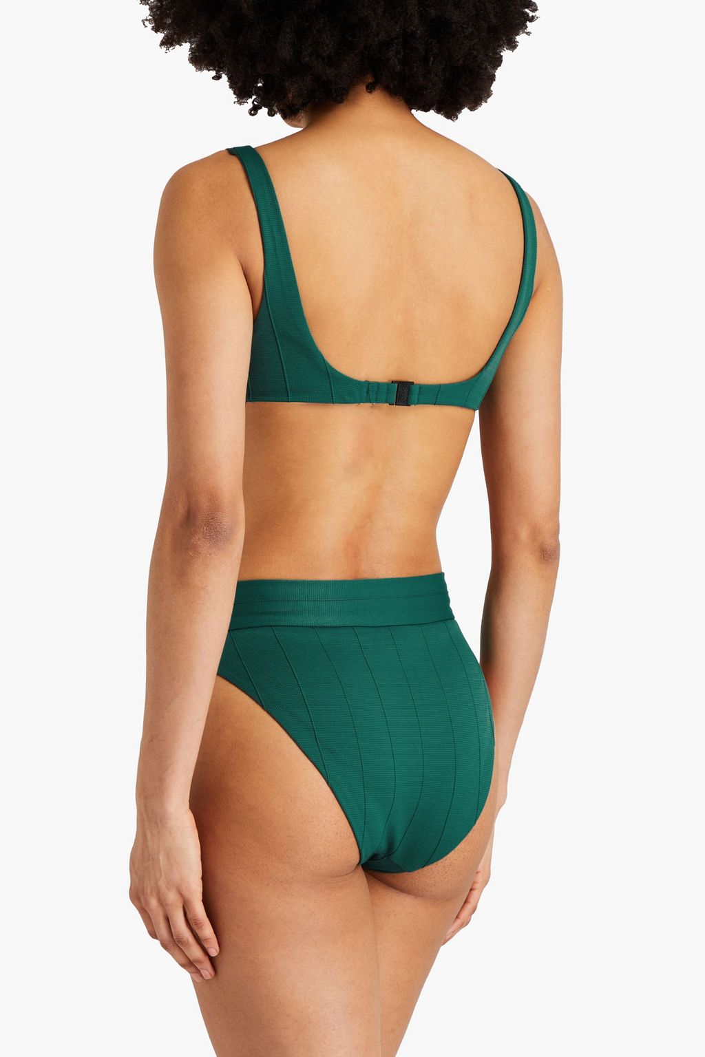 Danica ribbed underwired bikini top