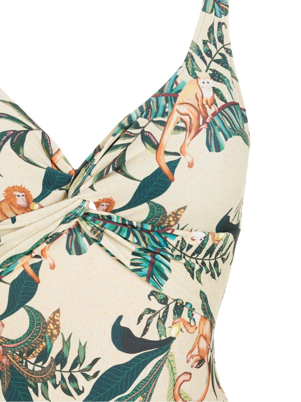 Adriana floral-print swimsuit