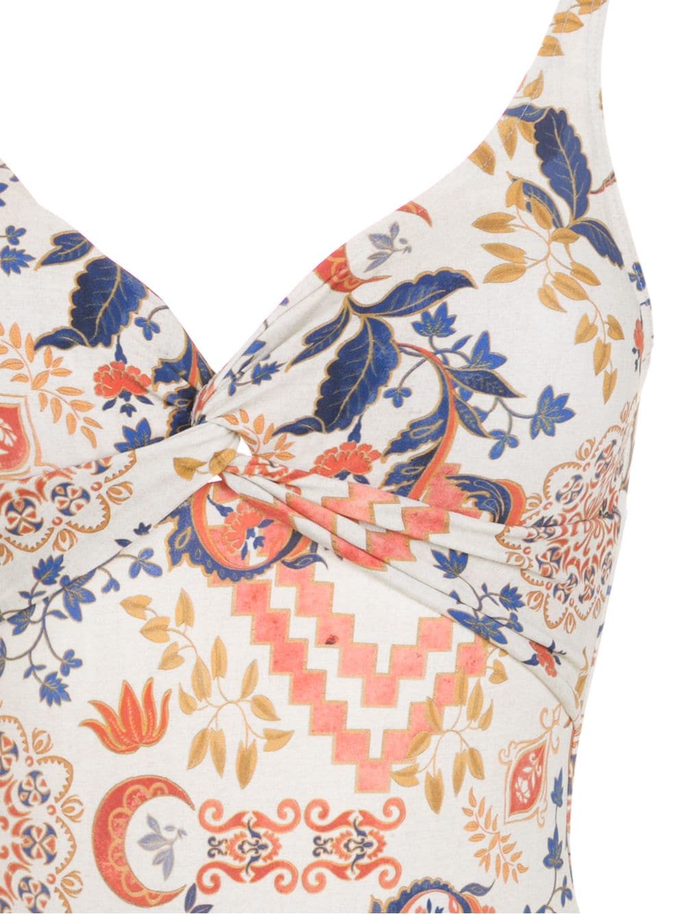 Adriana graphic-print swimsuit