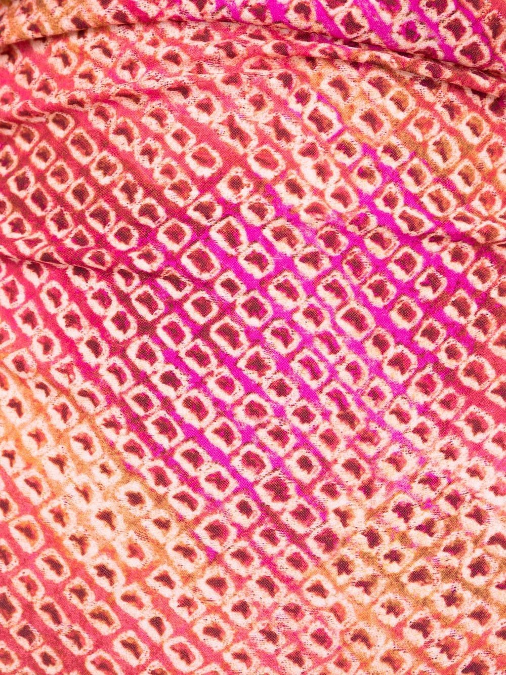 Selaris geometric-print bikini bottoms