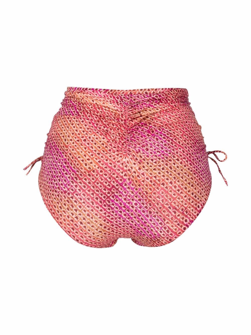 Selaris geometric-print bikini bottoms