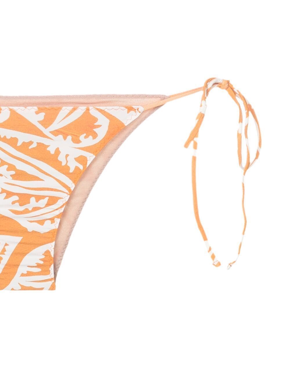 Aava leaf-print bikini bottoms