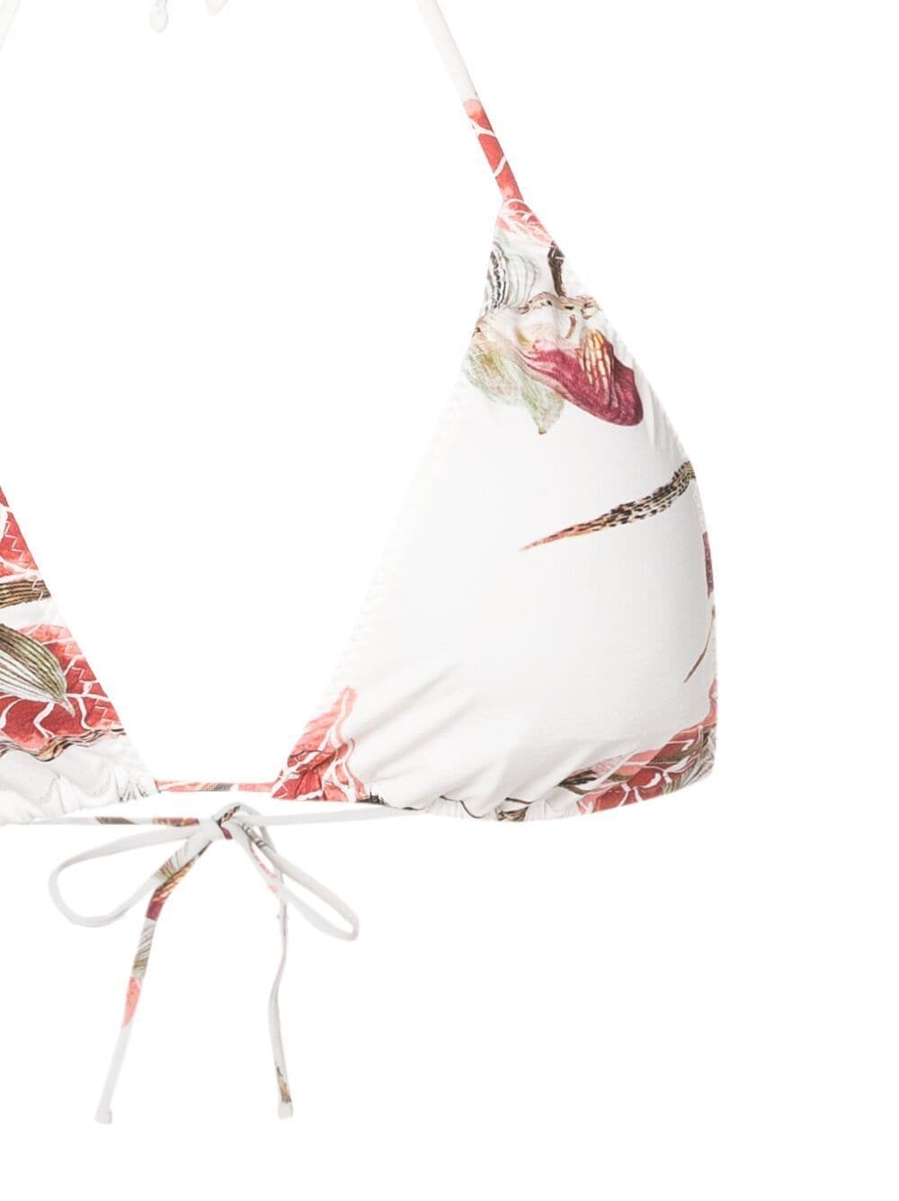 Aava floral-print bikini-top