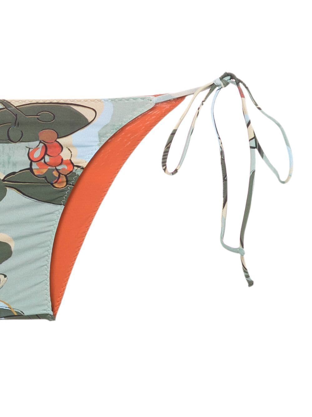 Aava floral-print bikini bottoms