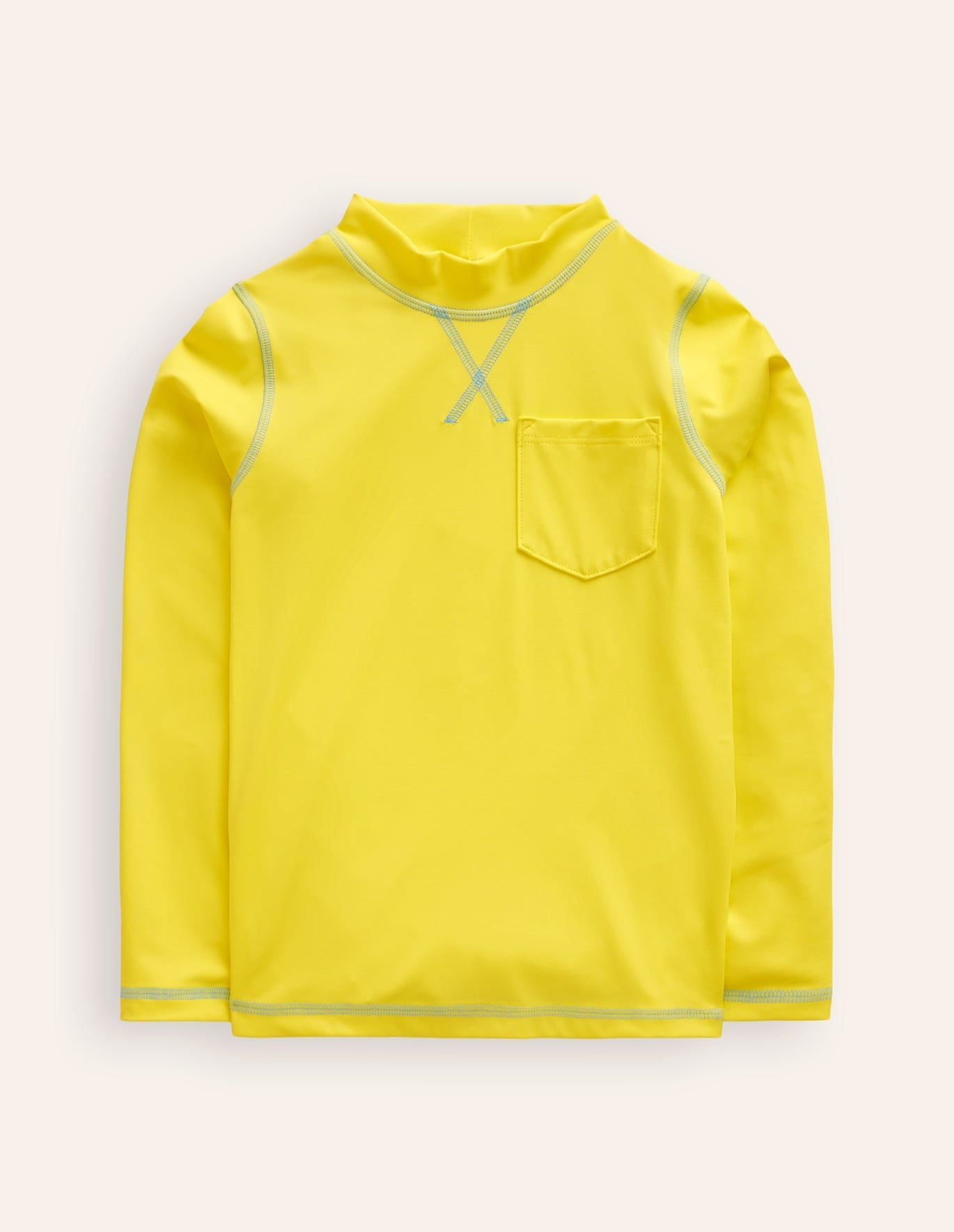 Long sleeve rash vest citrus