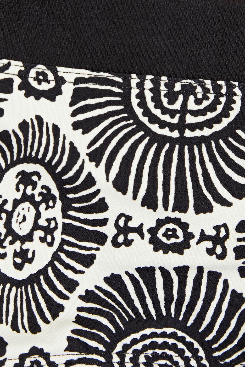 The Scottie printed bikini top