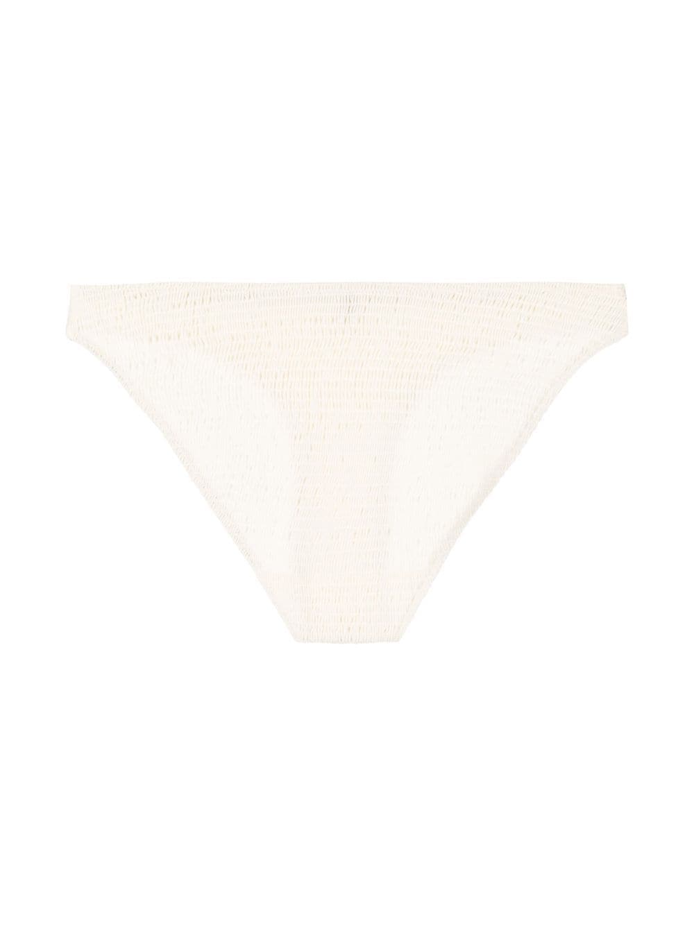 smocked bikini bottoms