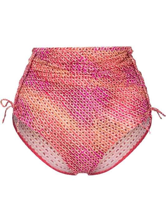 Selaris geometric-print bikini bottoms