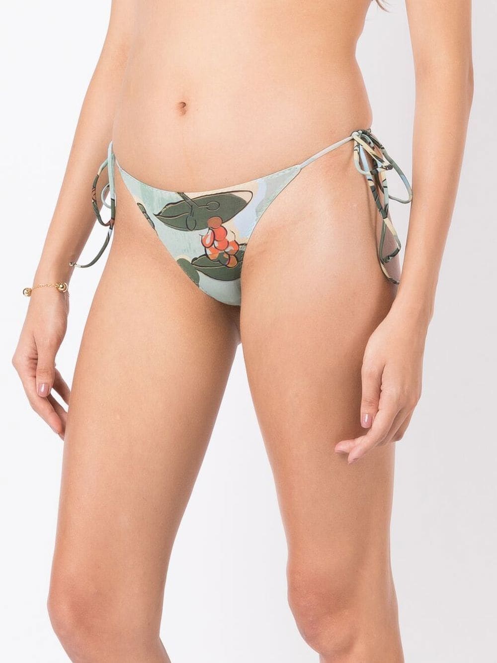 Aava floral-print bikini bottoms