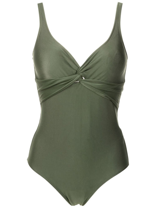 Adriana Liso twist-detail swimsuit