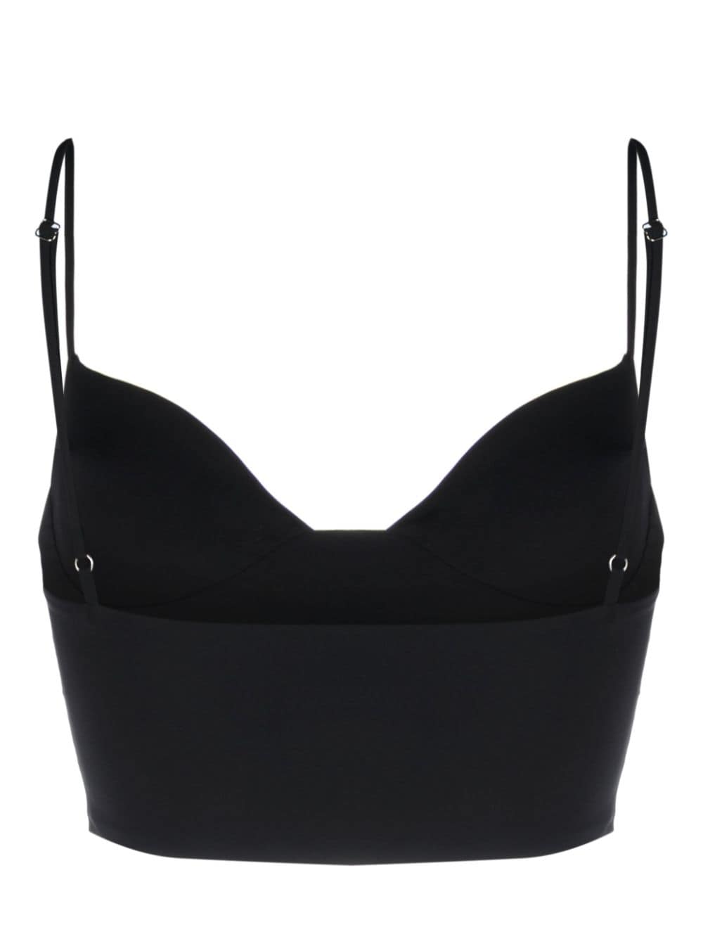 longline bustier bikini top