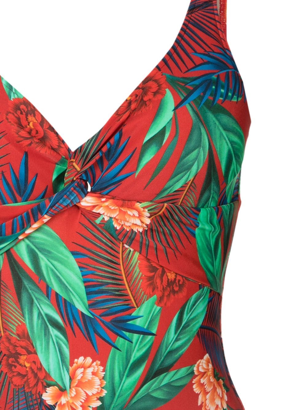 Adriana floral-print swimsuit