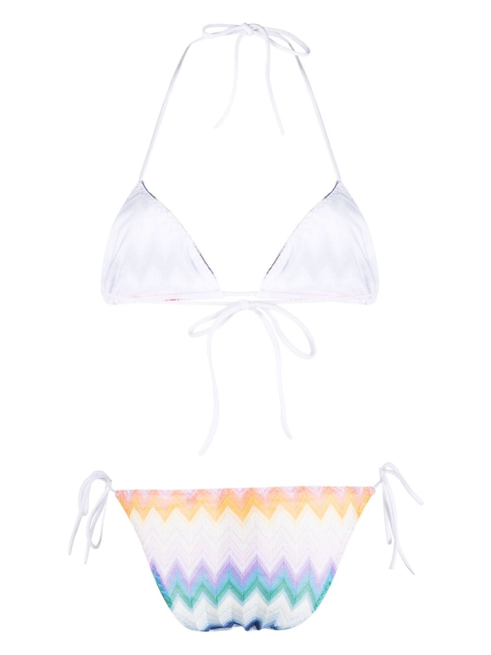 faded zigzag bikini