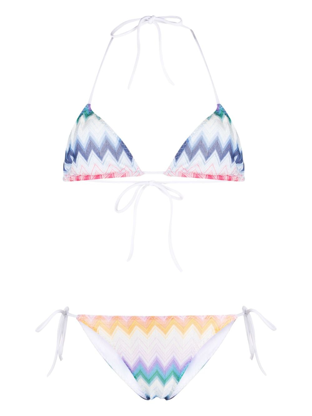 faded zigzag bikini