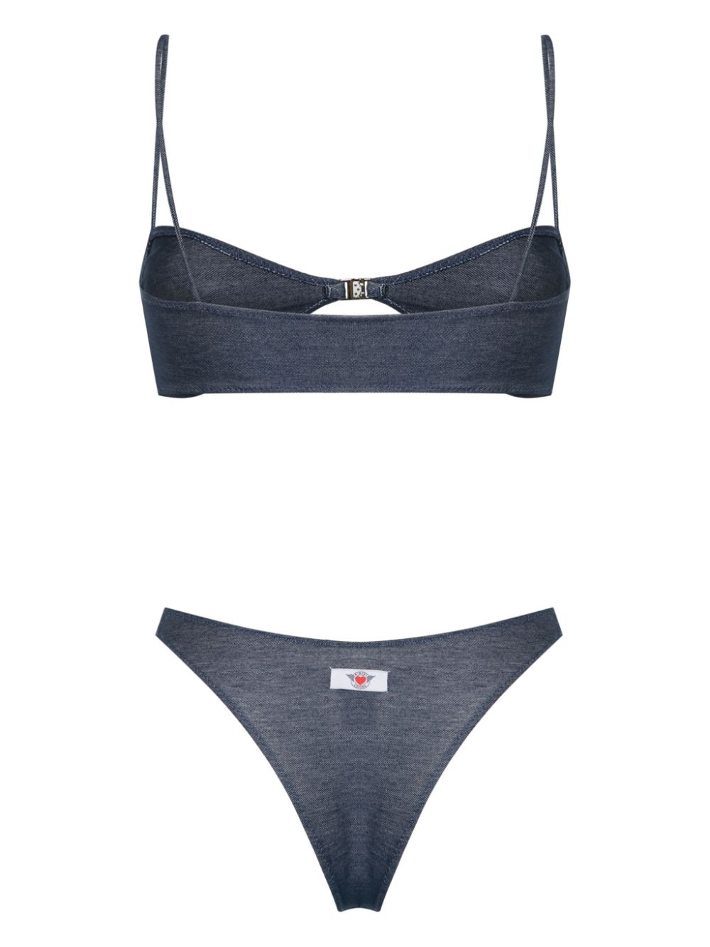 Cindy crystal-embellished bikini