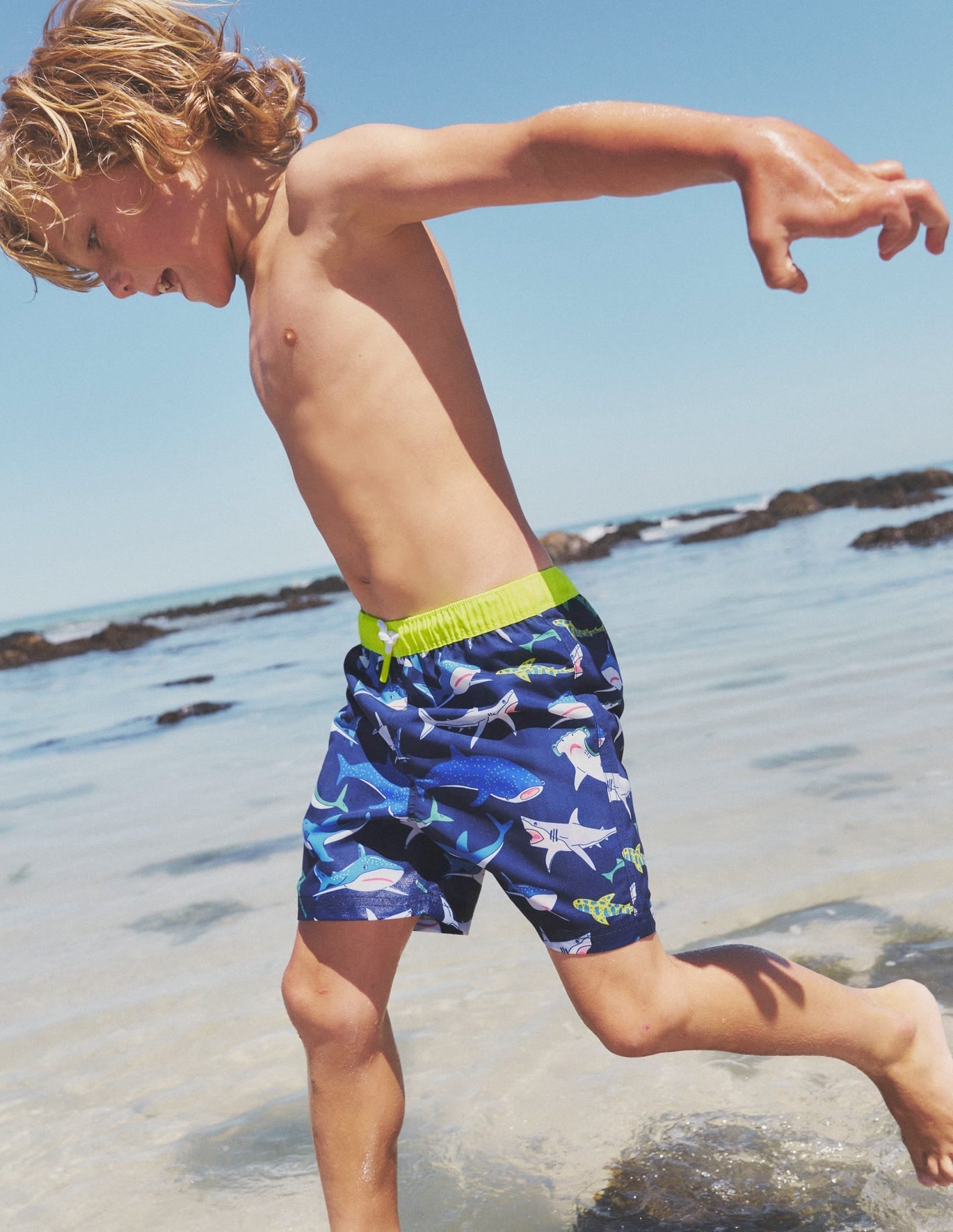 Swim shorts multi sharks