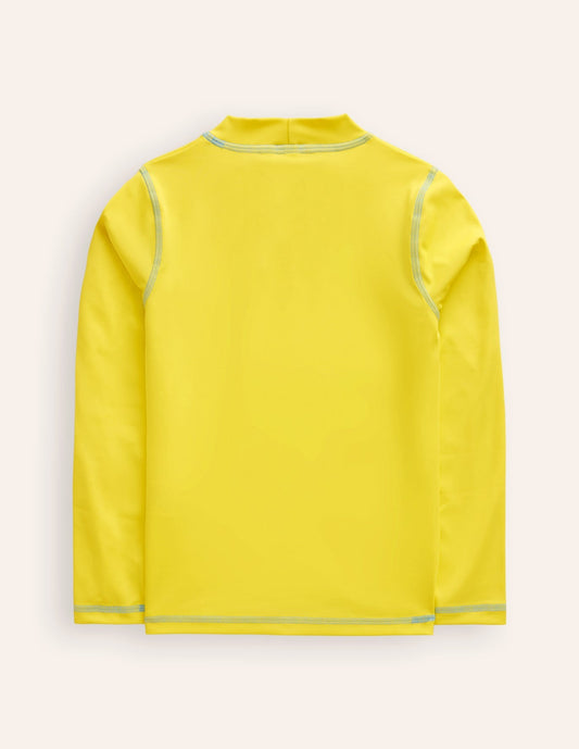 Long sleeve rash vest citrus