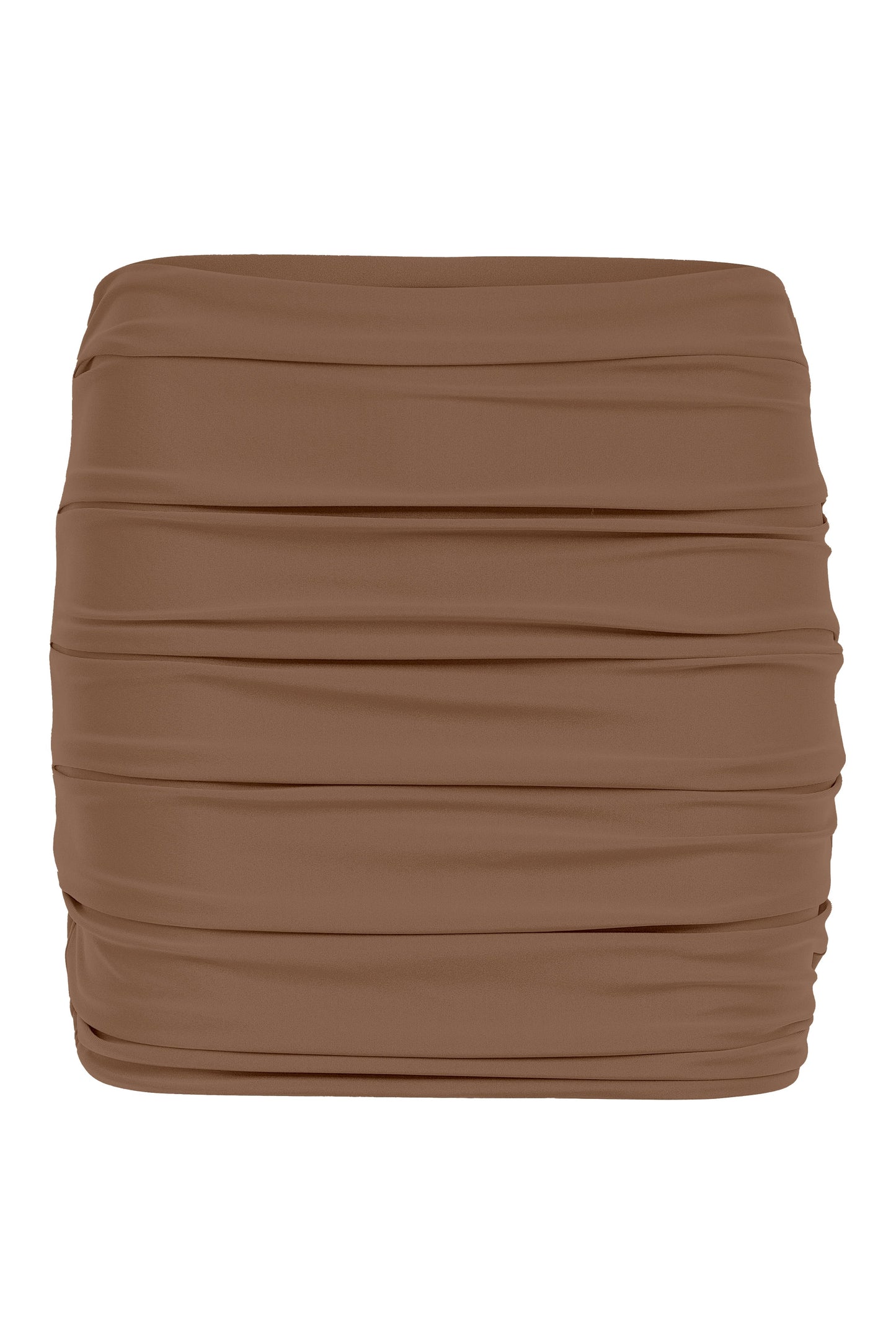 Flat image of the Thea Skirt in nude