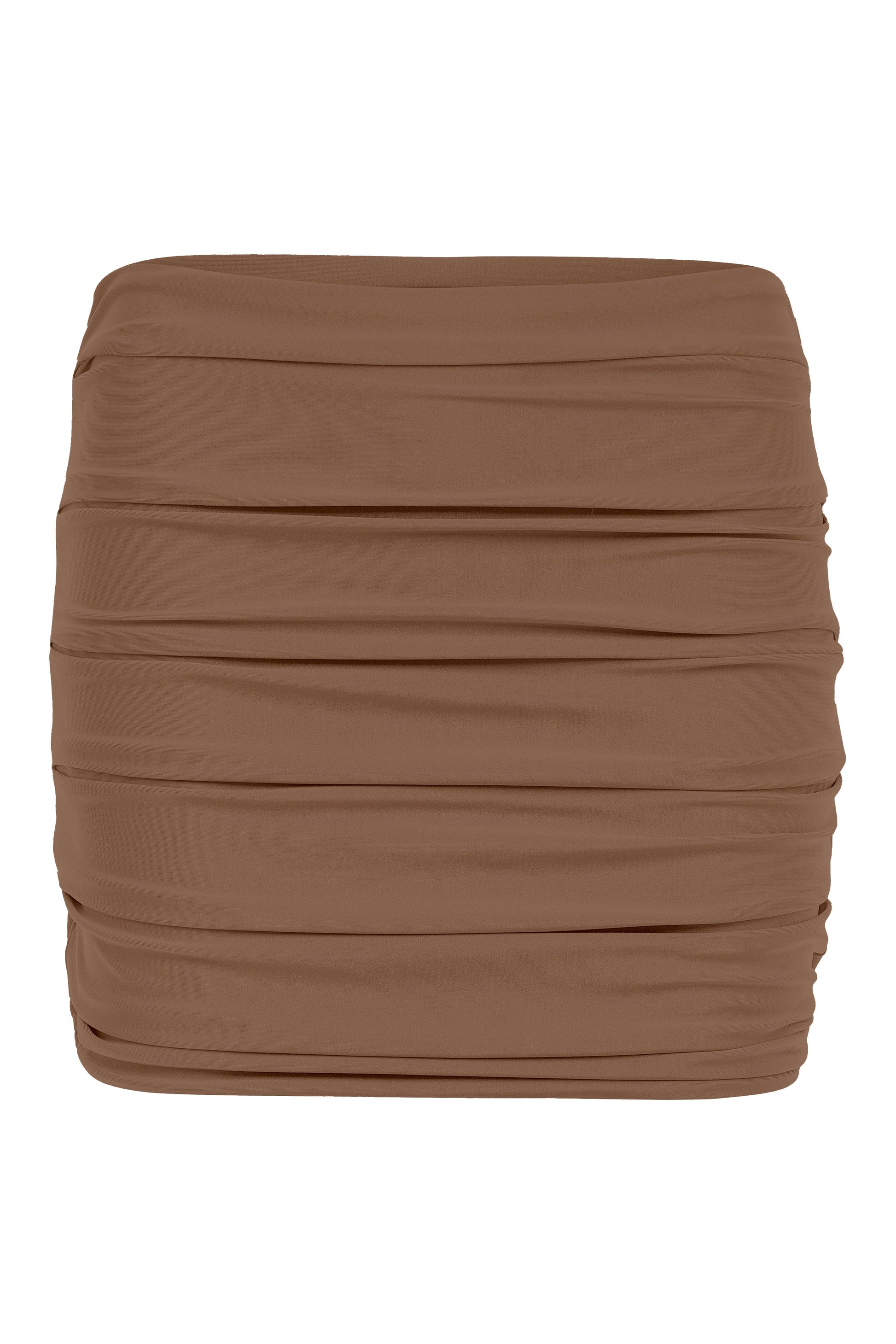 Flat image of the Thea Skirt in nude