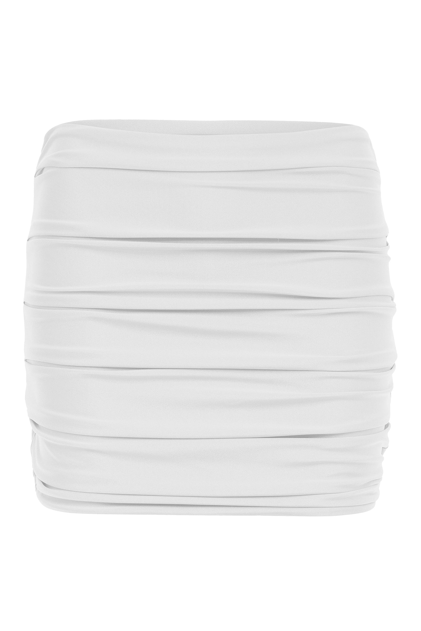 Flat image of the Thea Skirt in white