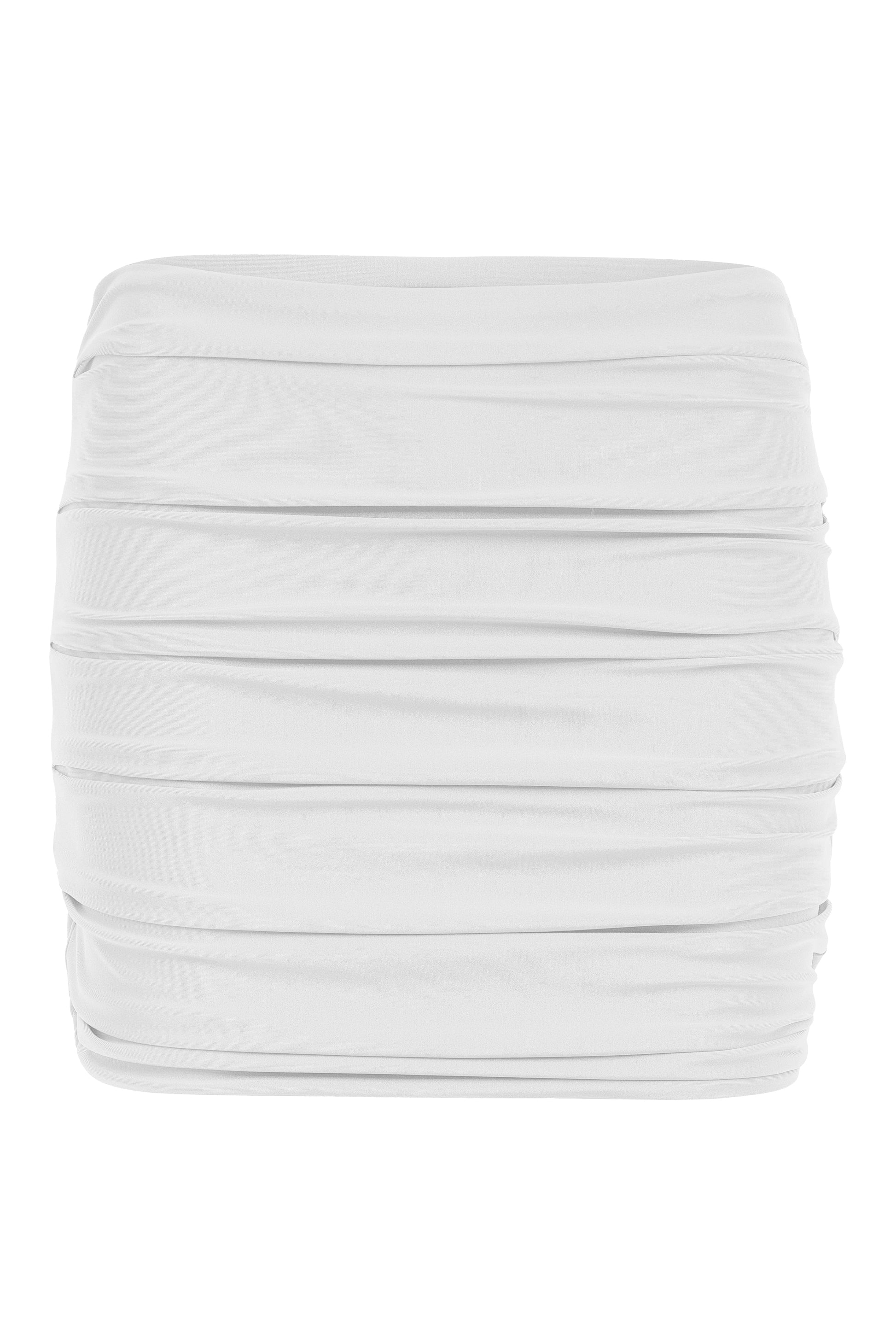 Flat image of the Thea Skirt in white