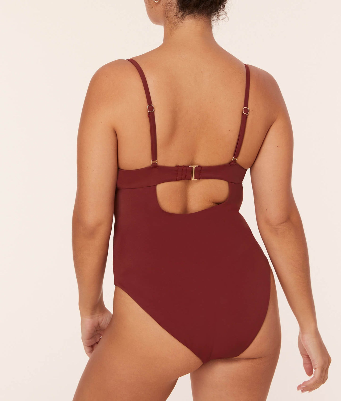 The Bermuda One Piece - Eco Nylon - Truffle - Classic