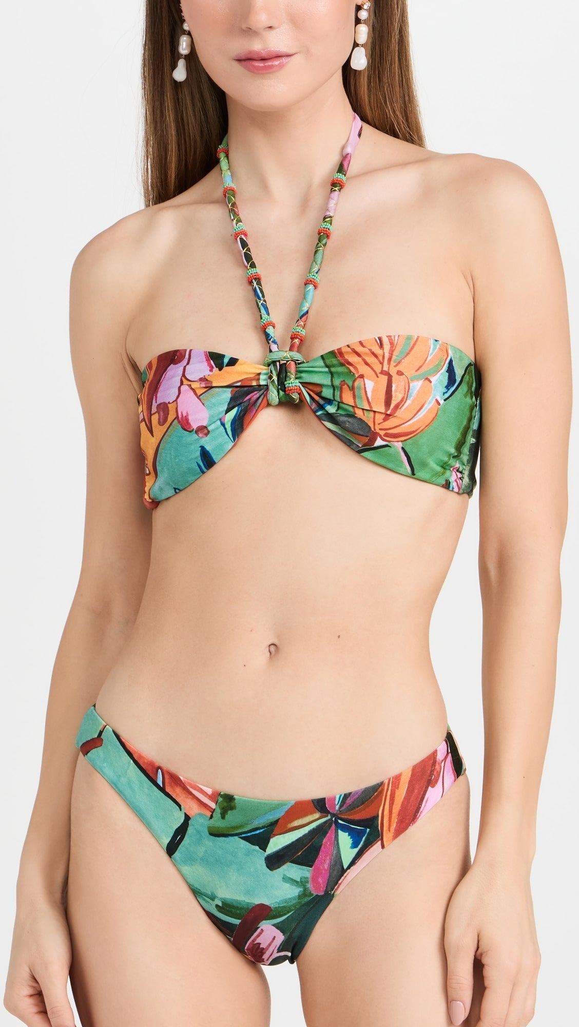 Banana Foliage Bikini Top