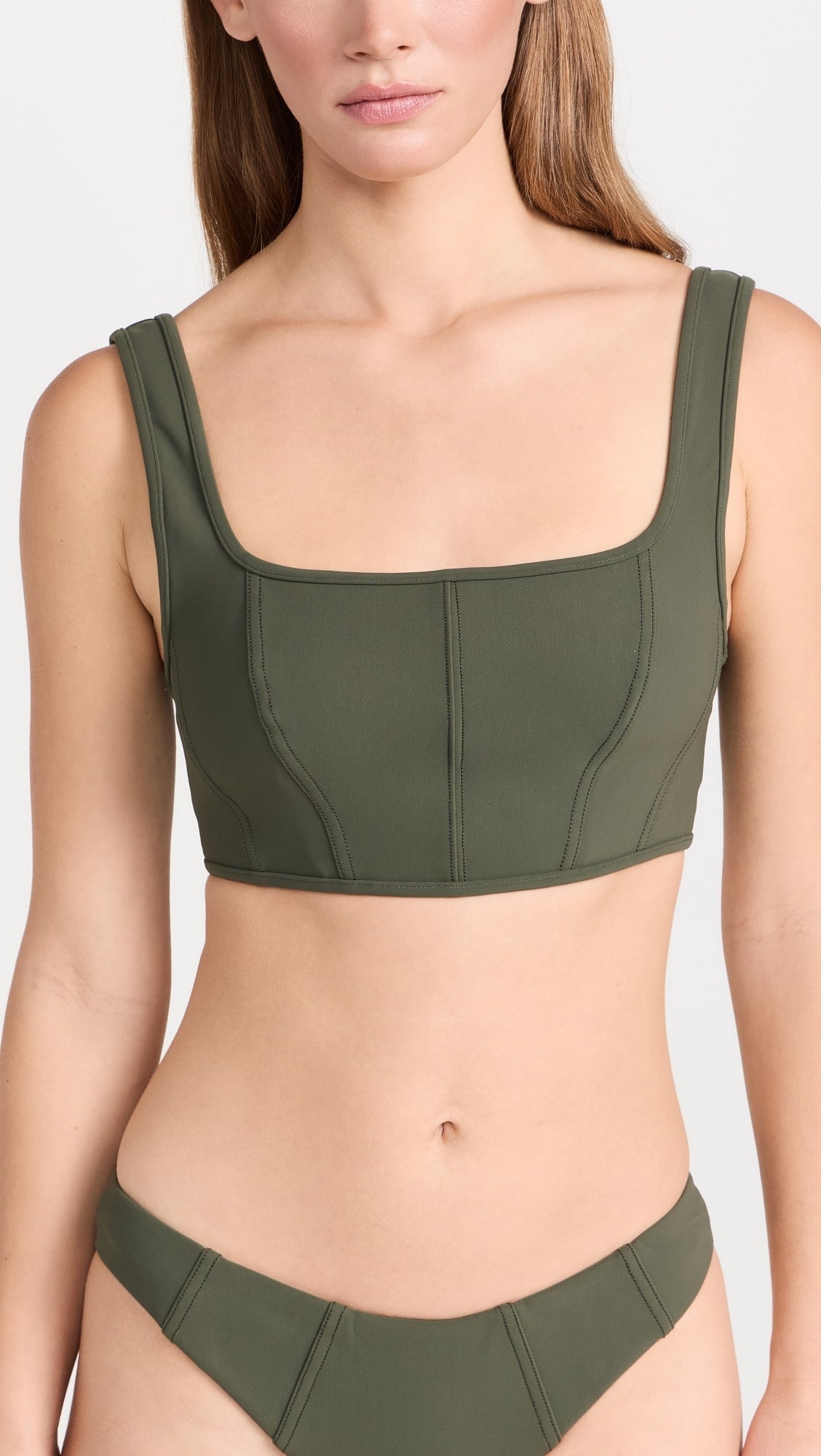 Zeke Bustier Bikini Top