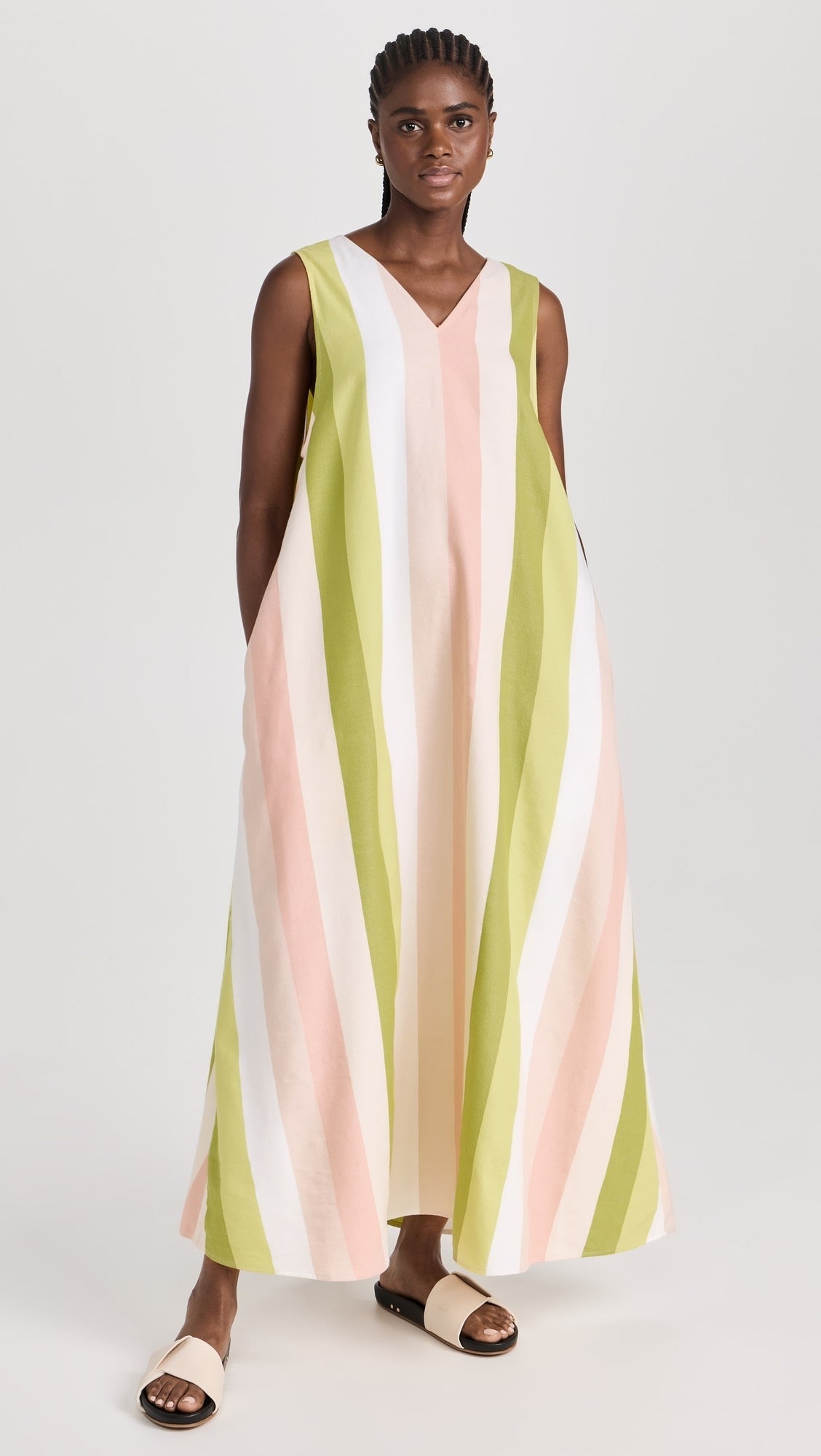 V Neck Gown