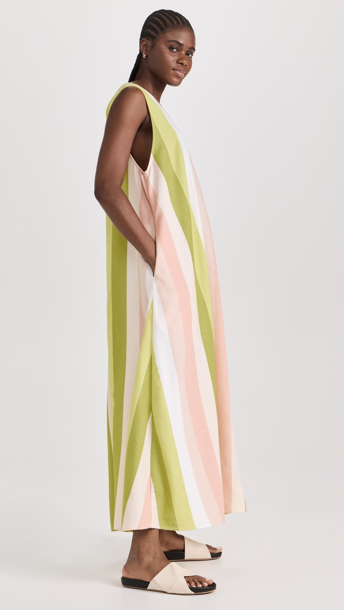 V Neck Gown