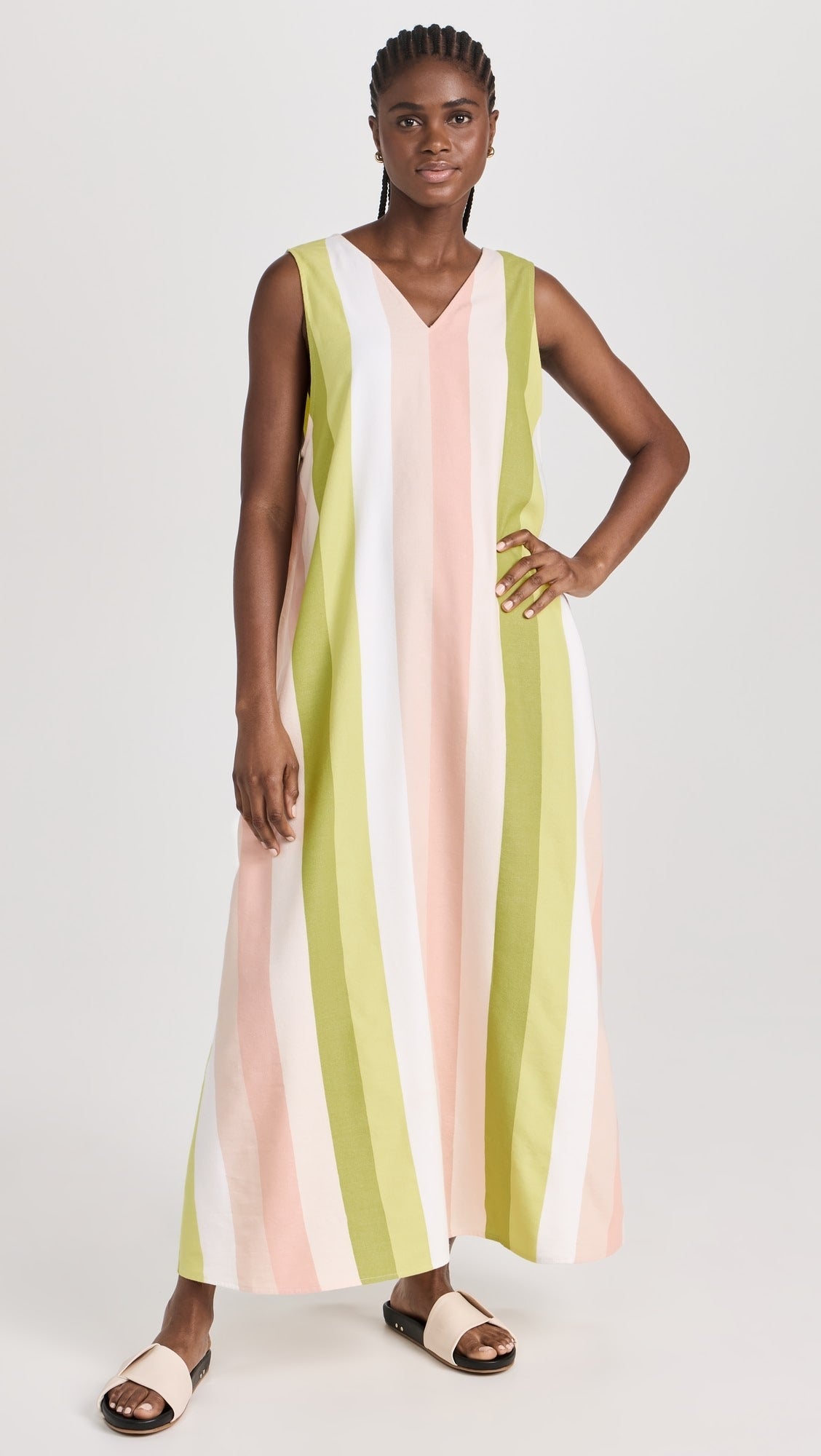 V Neck Gown